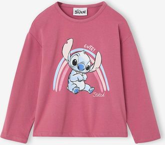 Lilo & Stitch M&auml;dchen Langarmshirt Lilo & Stitch altrosa
