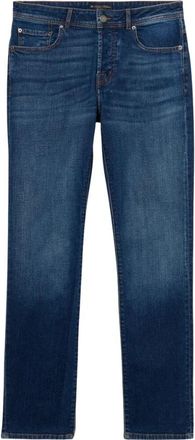 Brooks Brothers 5-Pocket Denim broek - Heren - Slim Fit Jeans - Blauw - W46 - Denim - Jeans