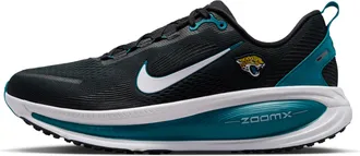 Nike Mens Vomero 18 (Jacksonville Jaguars) NFL Road Running Shoes in Black | IQ6000-001