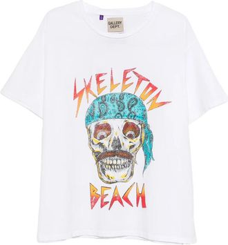 Gallery Dept. Skeleton-graphic T-shirt