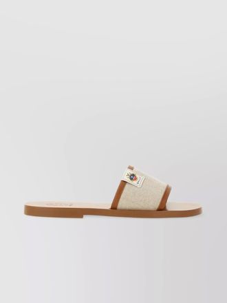 Bally slide sandal sollie open toe