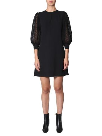 Givenchy Dress With Pleated Sleeves