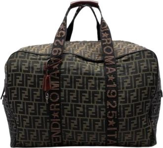 Fendi Pre-owned Vintage Reistas - unisex - Vintage Weekendtas - Bruin - ONE Size - Leer - Vintage
