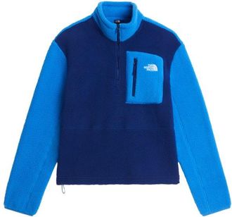 The North Face Yumiori 1/4 Zip Fleecepullover f&uuml;r Damen | blau