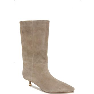 Kenneth Cole Meryl Pointed Toe Boot in Taupe Suede at Nordstrom Rack, Size 9.5