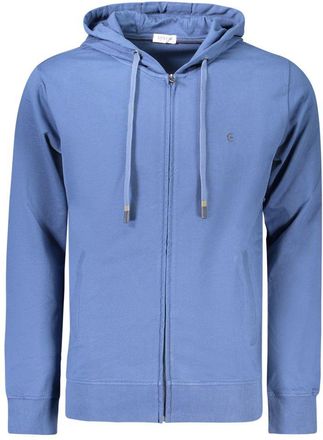 Coveri Moving Coveri Bewegende Blauwe Katoenen Heren Sweatshirt