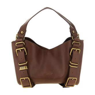 Diesel D-Line Hobo - Dames - Tassen - Bruin - Maat: ONE Size Leer