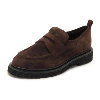 Guglielmo Rotta Loafers, female, Brown, Size: 10 US Kai Velour