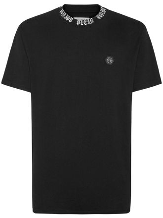 Philipp Plein T-shirt con dettaglio logo - Nero
