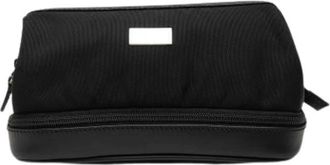 Gucci Pre-owned Canvas Pouch - Dames - Vintage Accessoires - Zwart - ONE Size - Vintage
