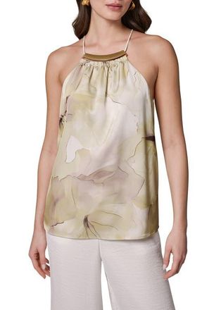 DKNY Print Sleeveless Top in Citrus Multi at Nordstrom, Size X-Small