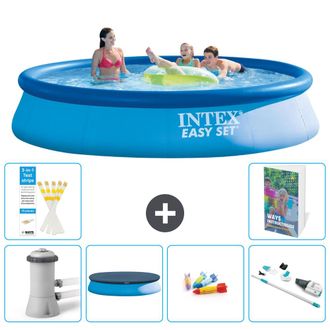 Intex Piscina Easy Set Redonda - 396x84 Cm - 7-piezas S269