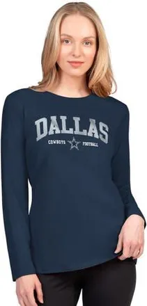 G-III 4Her by Carl Banks Womens G-III 4Her by Carl Banks Navy Dallas Cowboys Best Play Long Sleeve T-Shirt at Nordstrom, Size Xx-Large