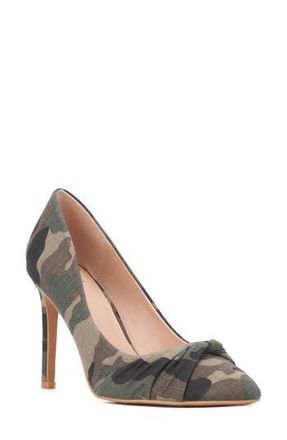 New York & Company Monique Twist Pump in Camouflage at Nordstrom Rack, Size 7