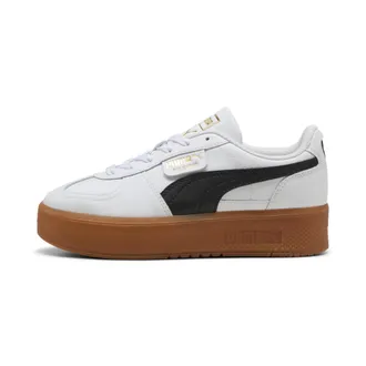 Puma Sneakers Palermo Elevata in pelle da donna, Scarpe, Bianco, 35.5