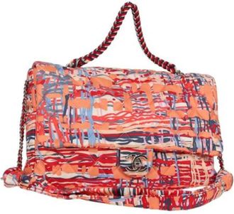 Chanel Pre-owned Vintage Nylon Schoudertas - Dames - Vintage Schoudertas - Veelkleurig - ONE Size - Nylon - Vintage