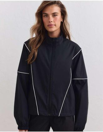 Aim'n giacca da tuta windstopper nera Balance-Nero