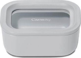 Caraway Mini Rectangle Glass Food Storage Container in Gray at Nordstrom