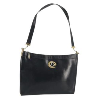 Dior Pre-owned Vintage Schoudertas - Dames - Pre-owned - Zwart - Maat: ONE Size Leer