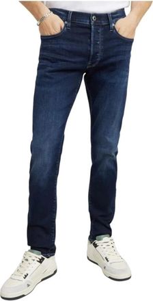 G-Star Jeans, Heren, Blauw, W34 L32, Denim, Slim-fit Jeans