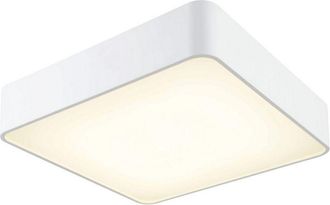 Mantra Inspired Mantra Fusion - Cumbuco - L&aacute;mpara De Techo Empotrada Cuadrada De 60 Cm, Led De 80 W, 3000 K, 5650 Lm, Blanco