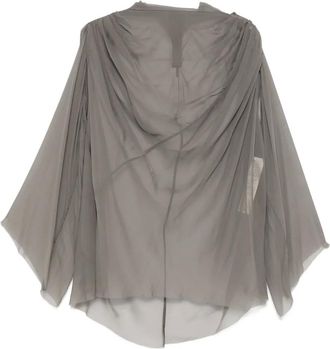Rick Owens Blusa in seta - Grigio