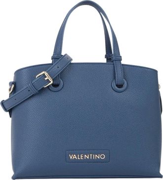 Mario Valentino Tassen, Dames, Blauw, ONE Size, Blauwe Sallie Re Schoudertas