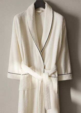 Mango Accappatoio 100% cotone bianco - Home - S - MANGO HOME