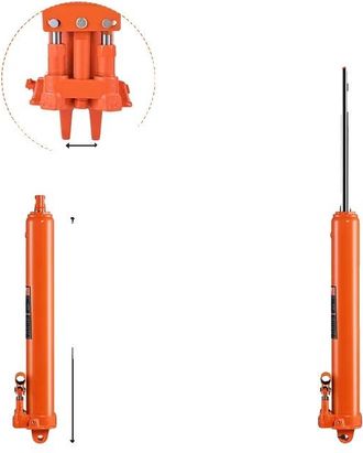 OEM Gato Hidr&aacute;ulico De Brazo Largo, Capacidad De 3 Toneladas, Construcci&oacute;n Duradera, Bomba Doble De 8 Toneladas