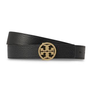 Tory Burch Tory Burch, Belts, female, Black, Size: XL Reversible Miller Belt