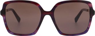 Karen Millen KM507171356 Womens Sunglasses - Purple - One Size