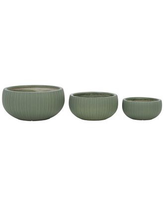 Safavieh Set Of 3 Anita Planter Pots