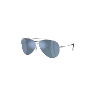 Ray-Ban Stijlvolle Aviator Zonnebril - unisex - Zonnebrillen - Grijs - 62 MM - Accessoires
