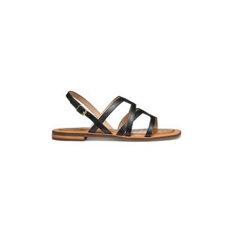 Geox Schoenen, Dames, Zwart, 36 EU, Leer, D Sozy QC