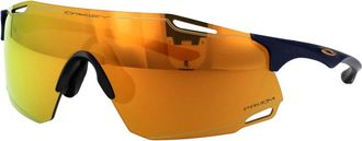 Oakley Stijlvolle Cybr Dyno Zonnebril voor jou - unisex - Zonnebrillen - Blauw - ONE Size - Accessoires