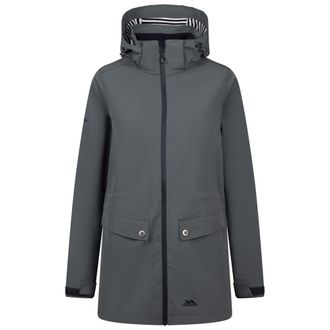 Trespass Womens/Ladies Tiverton Waterproof Jacket (Teal Mist) - Green - Size Medium