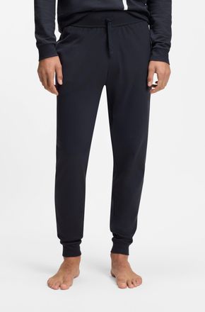 HUGO BOSS Sweatpants BOSS Authentic, Herren, Gr. XXL, N-Gr, grau (dunkelgrau 021), Sweatware, Obermaterial: 100% Baumwolle, lang, Hosen Sweatpants