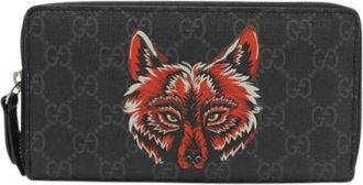 Gucci Pre-owned Long wallet (bi-fold) - Dames - Vintage Accessoires - Zwart - ONE Size - Vintage