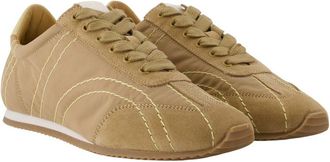 Toteme Womens Flex Sneaker Beige Synthetic