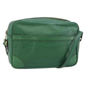 Louis Vuitton unisex, Pre-owned, Groen, Maat: ONE Size Leer