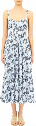 Ulla Johnson Ophelia Cami Cotton Dress In Ciel