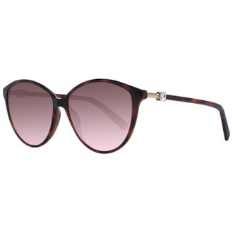 Swarovski Womens Acetate sunglasses with oval shape SK0331S women - Brown - One Size