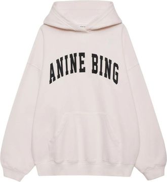 Anine Bing Harvey Sweatshirt - Dames - Hoodies - Roze - S - Katoen - Hoodies & sweatvesten