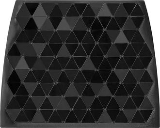 Mani&egrave;re De Voir Gespiegelde mini-rok - Zwart