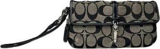 Coach Pre-owned Clutches, female, Multicolor, Size: ONE SIZE Pre-owned Fabric Clutch