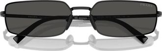 Prada Sunglasses, unisex, Black, Size: 59 MM Pra60S Sunglasses