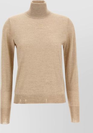 Golden Goose dilara ribbed turtleneck sweater with long sleeves