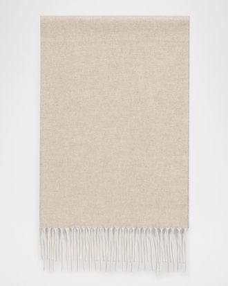 PIACENZA 1733 Men & apos;s Two-Tone Cashmere-Silk Scarf