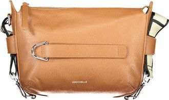Coccinelle Gretel Ribbon Bag - Dames - Schoudertassen - Bruin - ONE Size - Leer - Tassen