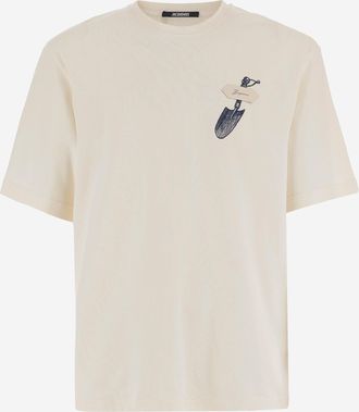 Jacquemus Baumwoll-T-Shirt mit Logo
